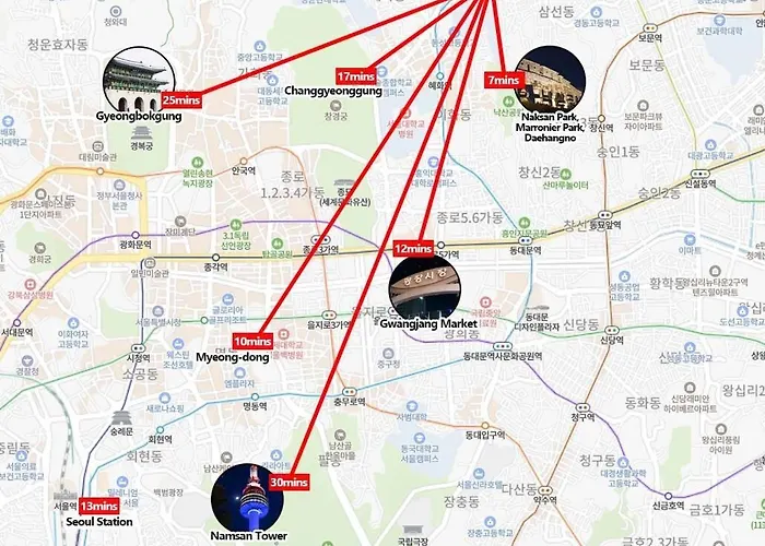 Flash Sale Cozy 3br Hanok 서울 야경 명소 낙산공원 광화문 주차가능 24시 셀프체크인 Apartment Seoul